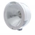 "BULLET" Half-Moon Headlight - H4 Bulb w/ Amber LED/Clear Lens | Headlight - Complete Kits